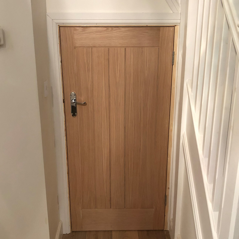 bespoke wooden door joiner loscoe