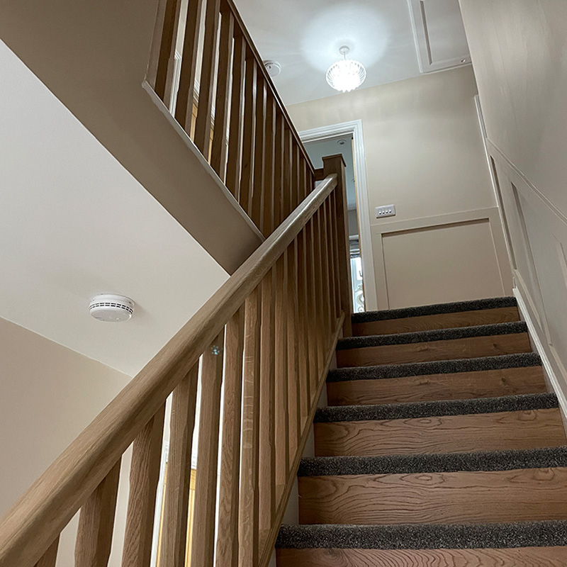 bespoke wooden staircase joiner derby